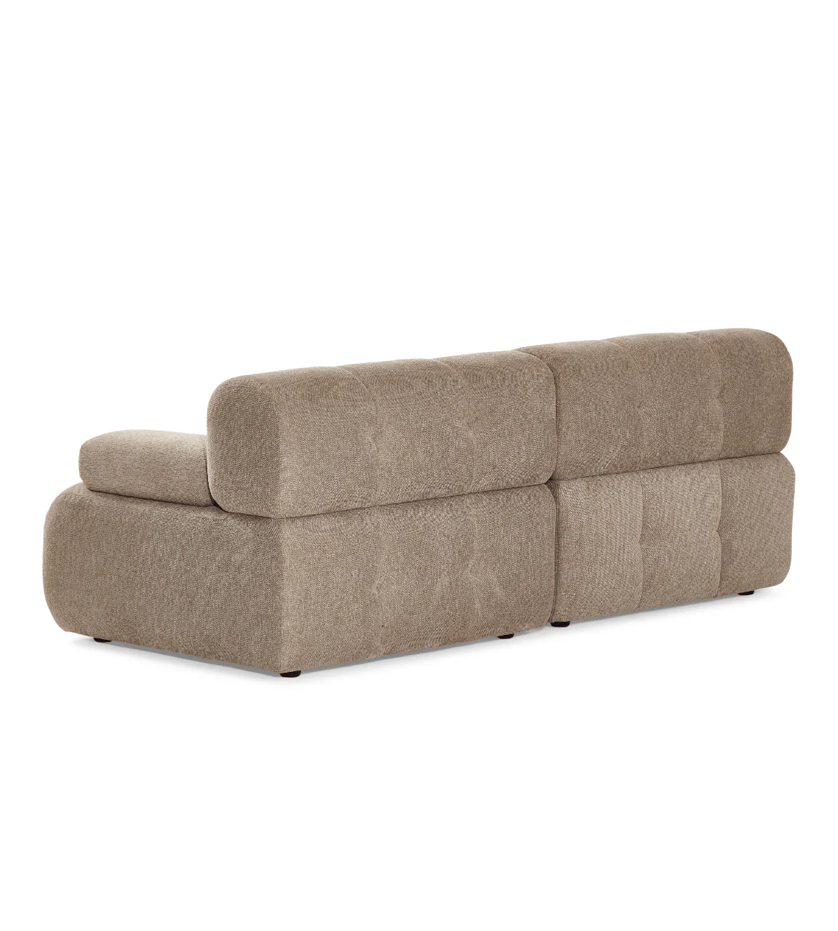 Lilie – modulsoffa i sandfärg med 2 moduler – L: 190 x D: 95 x H: 64 cm - Image 7