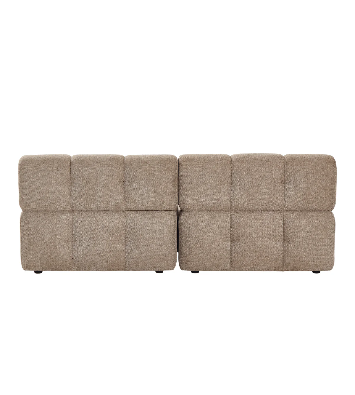 Lilie – modulsoffa i sandfärg med 2 moduler – L: 190 x D: 95 x H: 64 cm - Image 9