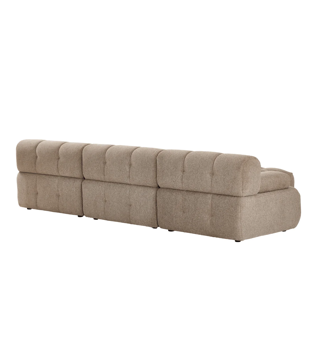 Lilie - modulsoffa i sandfärg med 3 moduler - L: 285 x D: 95 x H: 64 cm - Image 5