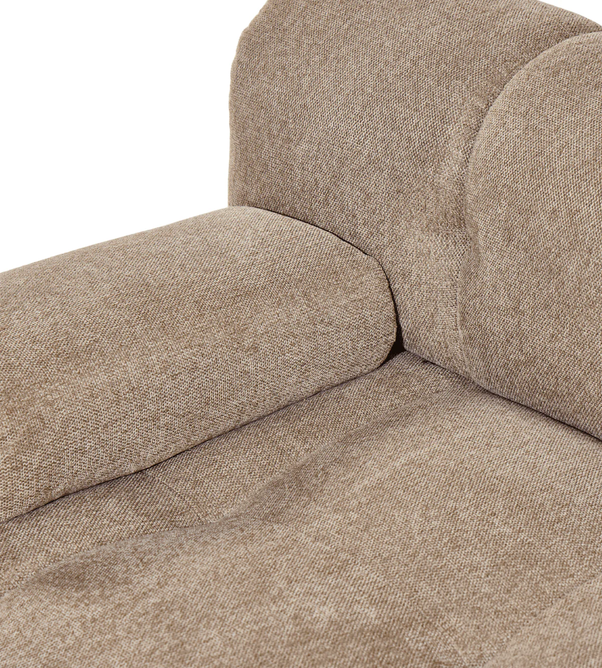 Lilie - modulsoffa i sandfärg med 3 moduler och höger- eller vänstervänd schäslong - L: 285 x D: 190 x H: 64 cm - Image 16
