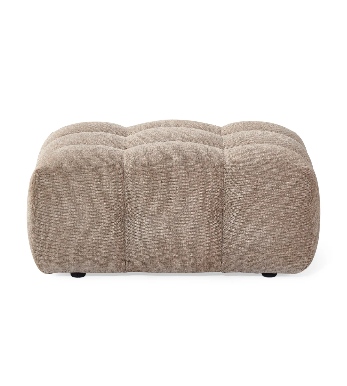 Lilie puff i sandfärg - L: 95 x D: 95 x H: 44 cm - Image 2