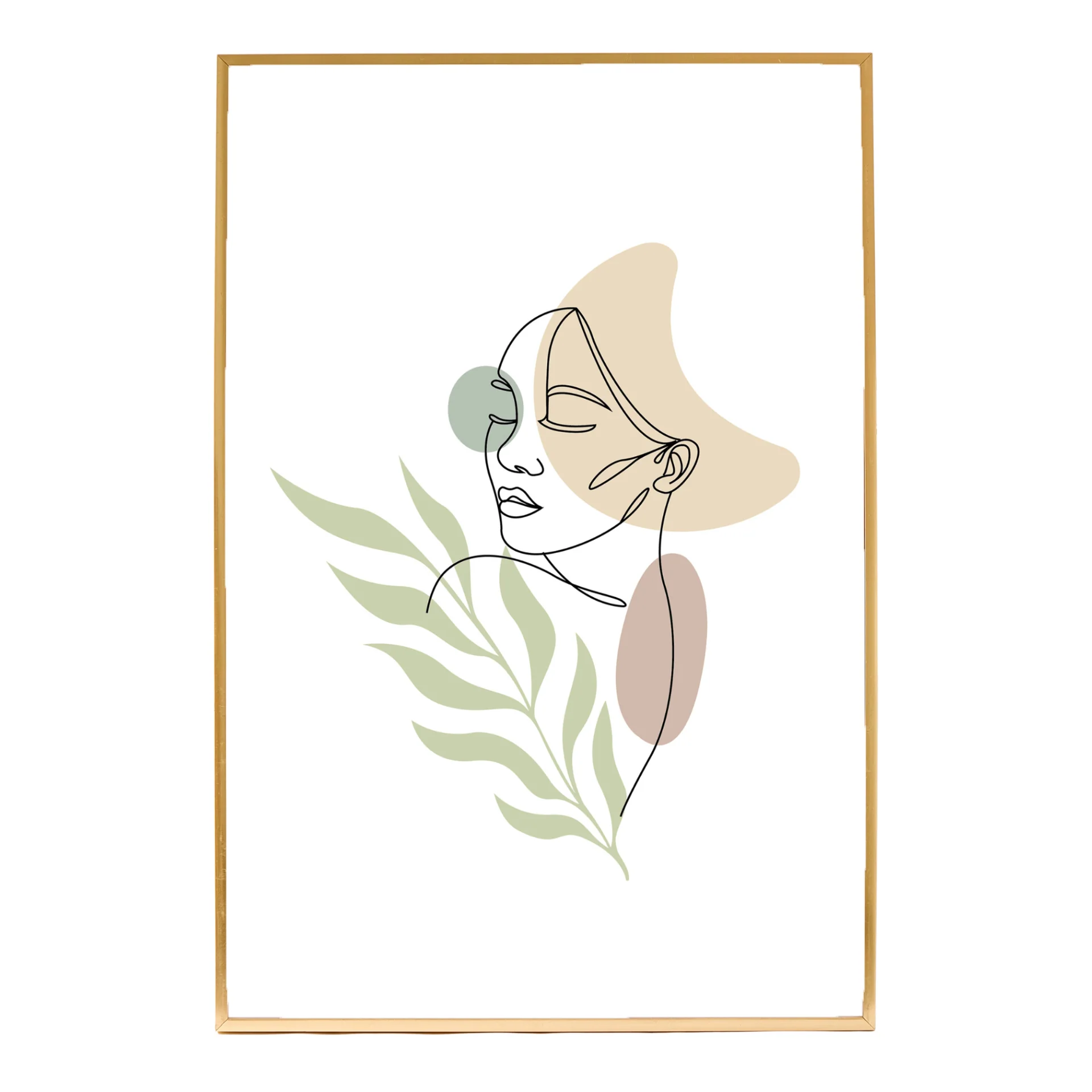 Lyra Fotoram 60x90 cm guld