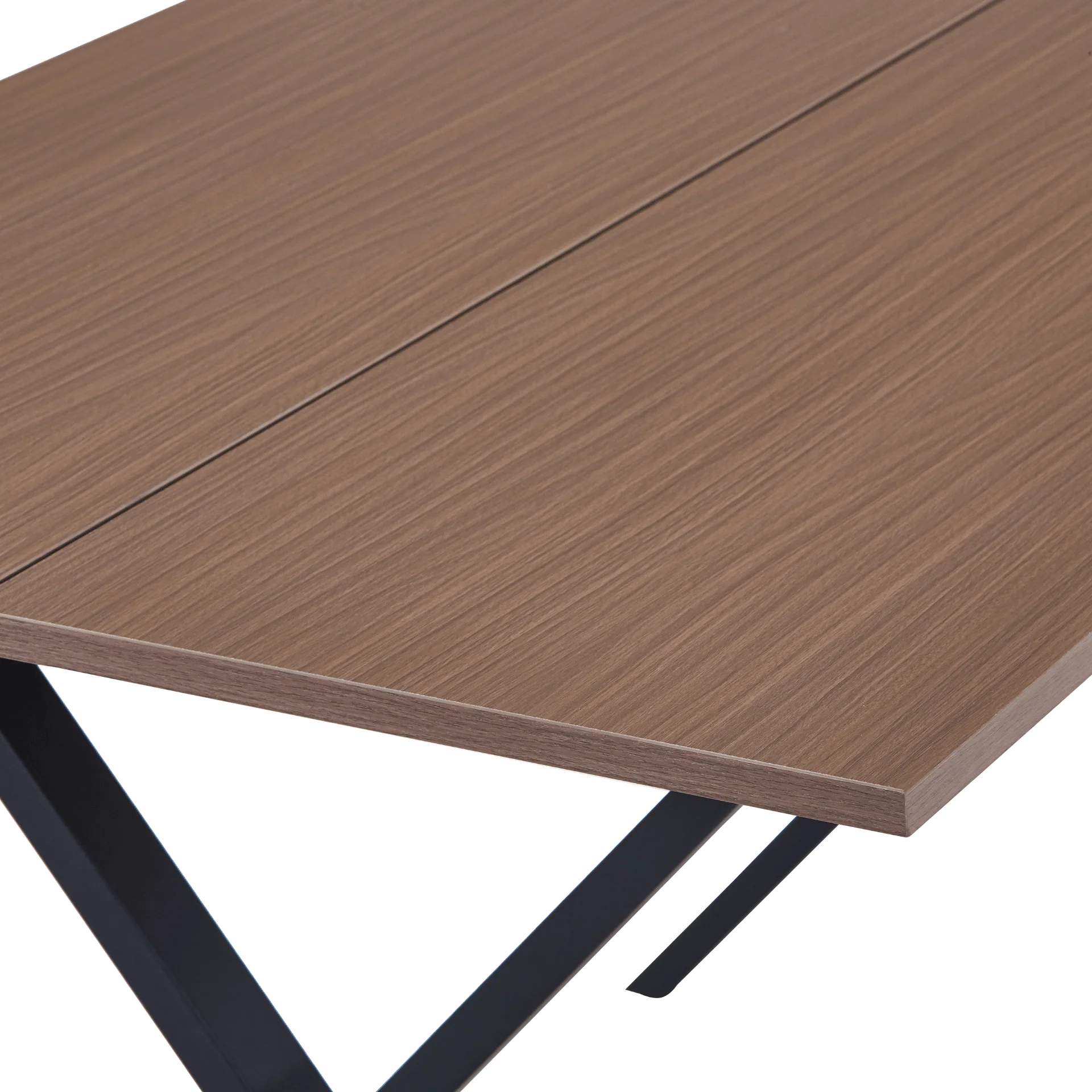Marly Plankbord i fanér av rökt ek 150x80x75 cm - Image 10