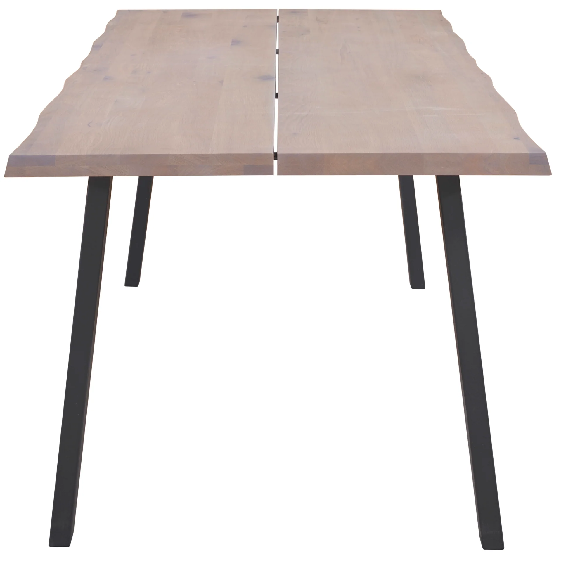 Molly - Plankbord 200 x 95 cm i vitoljad ek med A-ben (förberett för tilläggsskivor) - Image 3