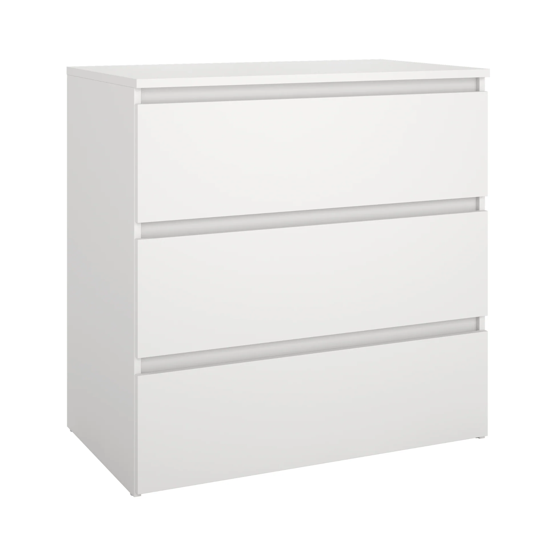 Maise Kommod 70x70x41 cm med 3 lådor i vitt