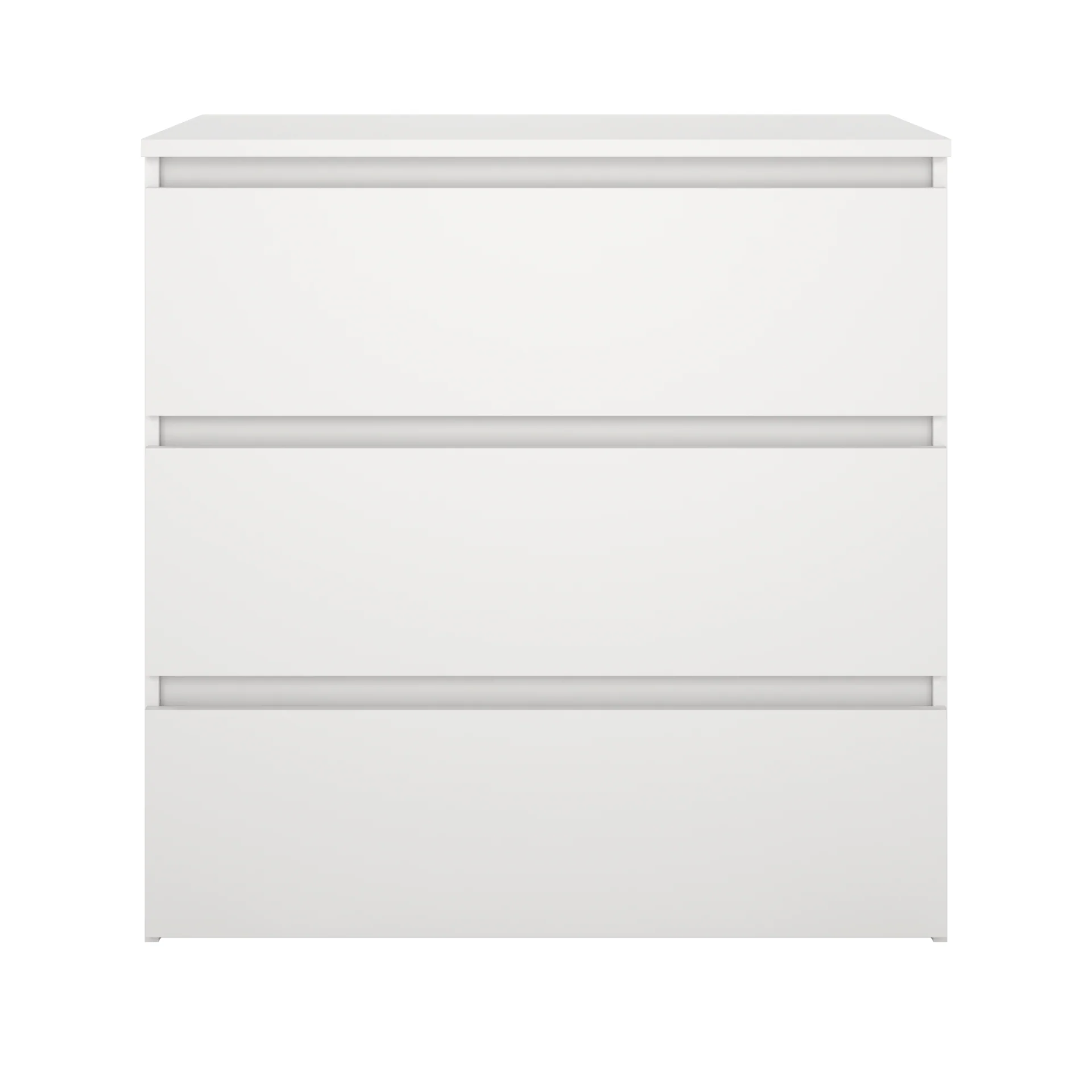 Maise Kommod 70x70x41 cm med 3 lådor i vitt - Image 3