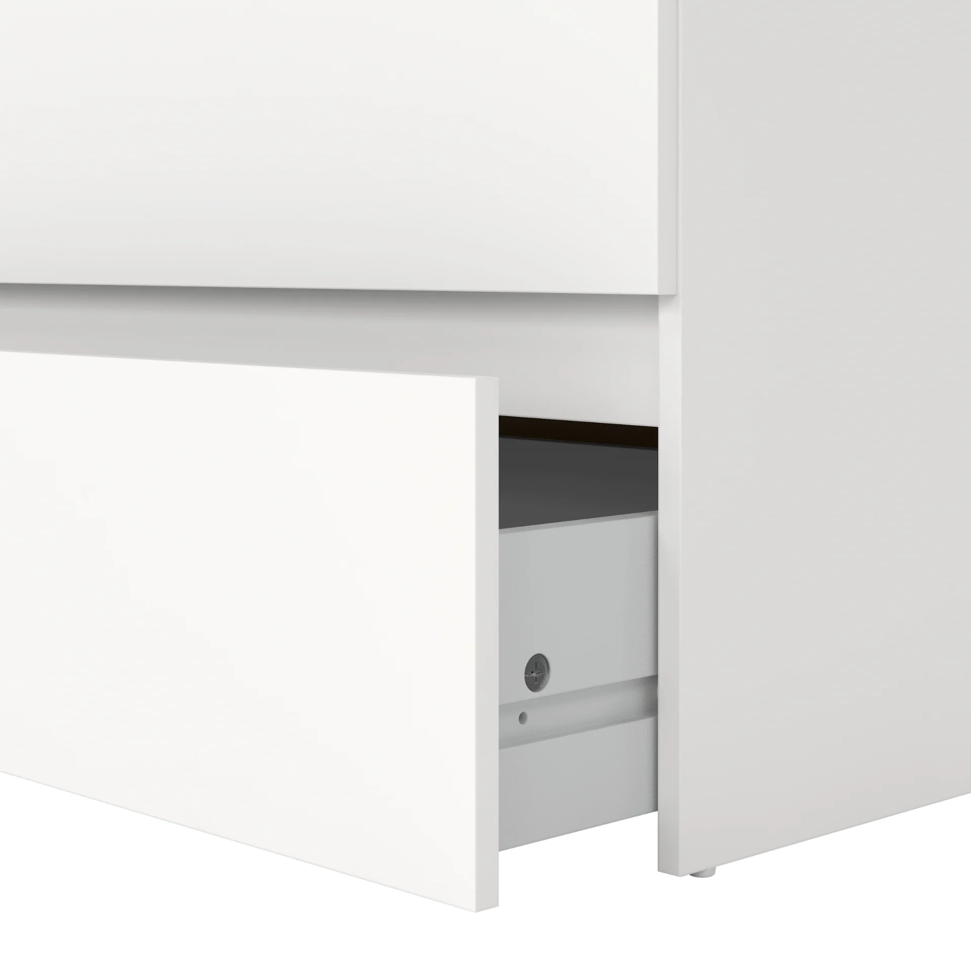 Maise Kommod 70x70x41 cm med 3 lådor i vitt - Image 7