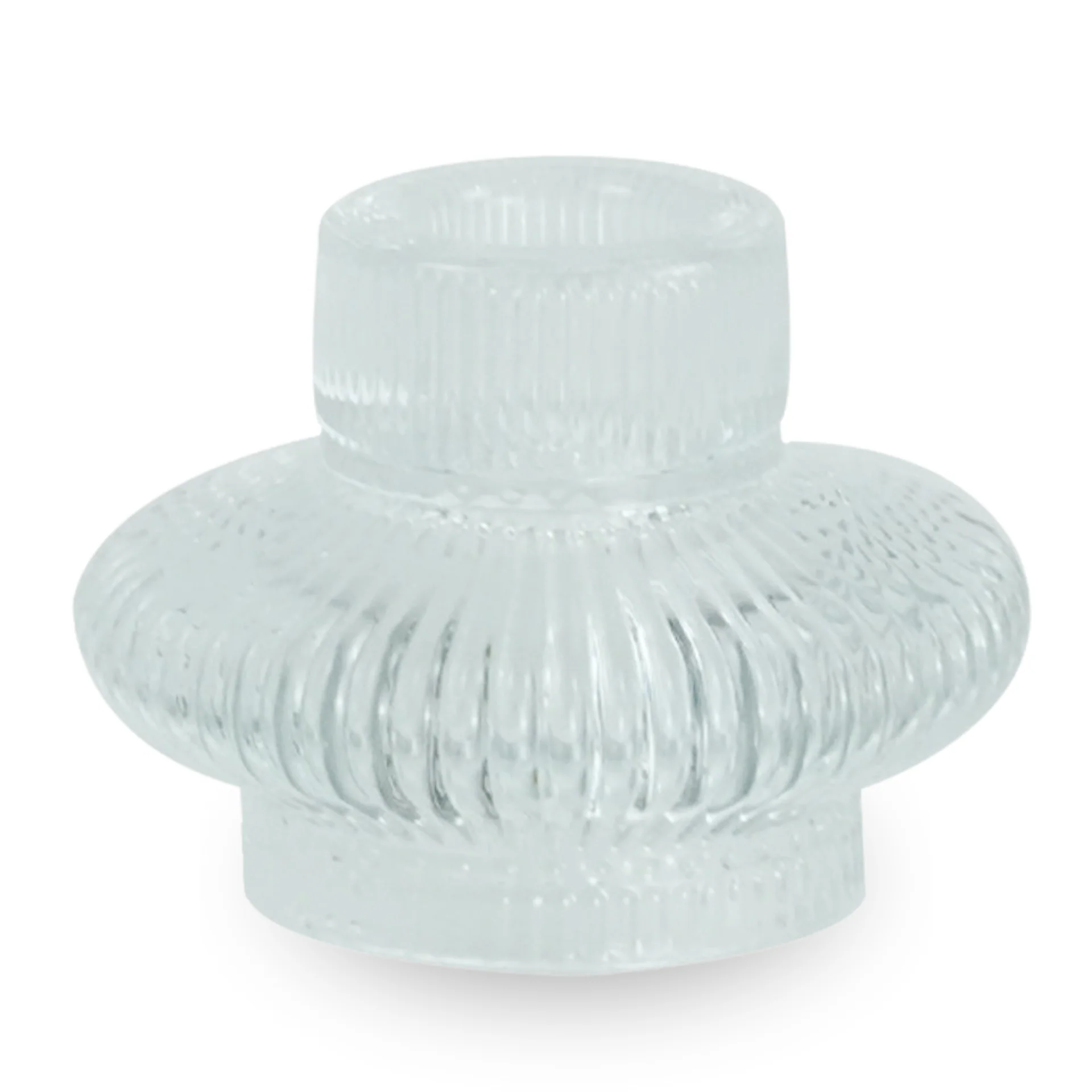 Nala glasljusstake klar 6 cm - Image 2