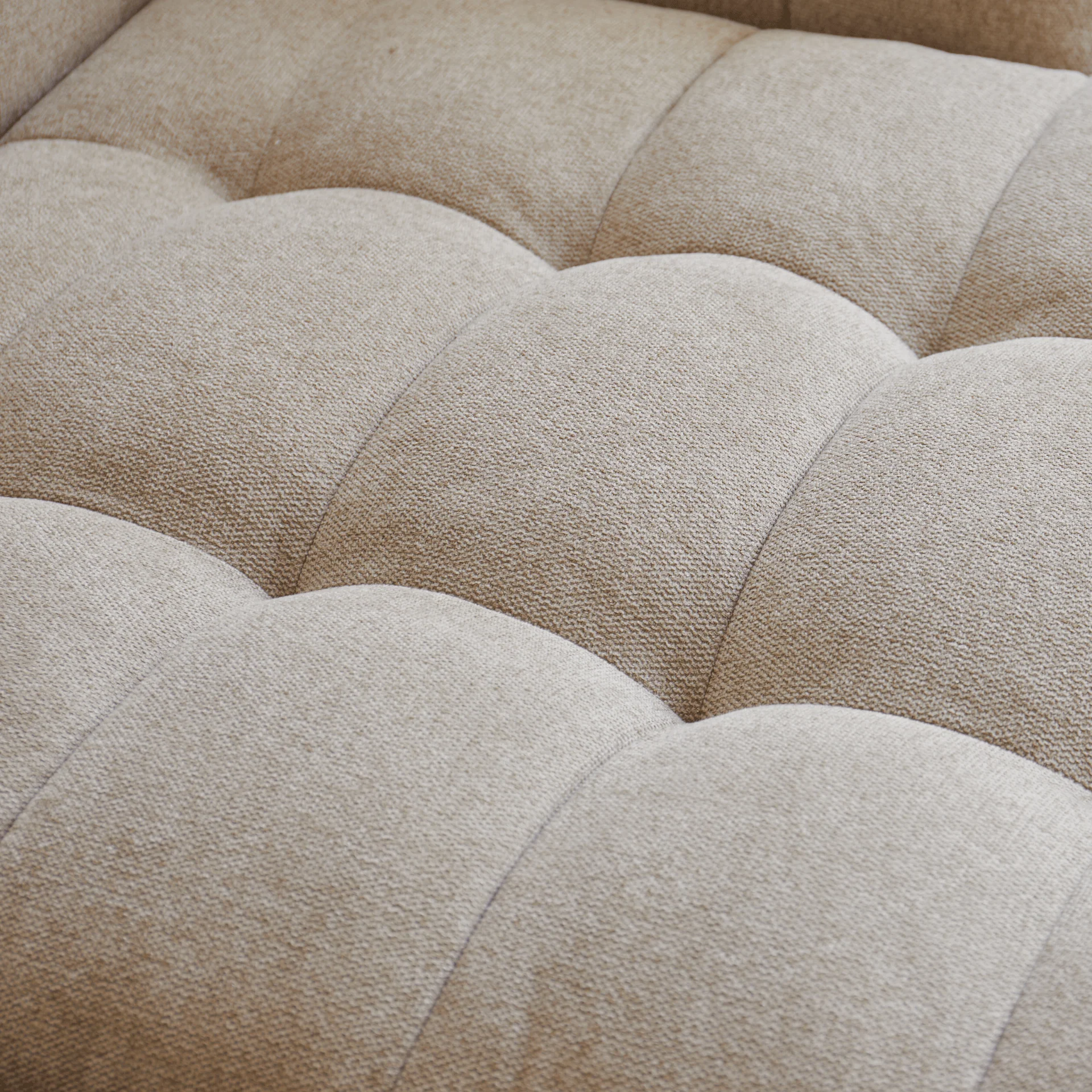 Poppy schäslong bubble soffa sand – högervänd - Image 10