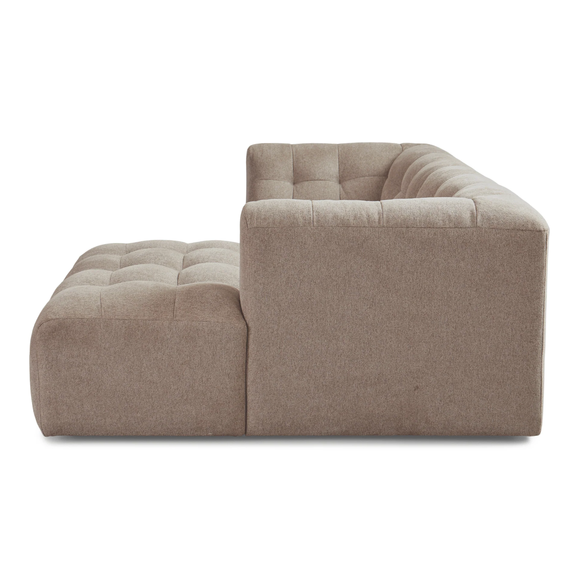 Poppy schäslong bubble soffa sand – högervänd - Image 7