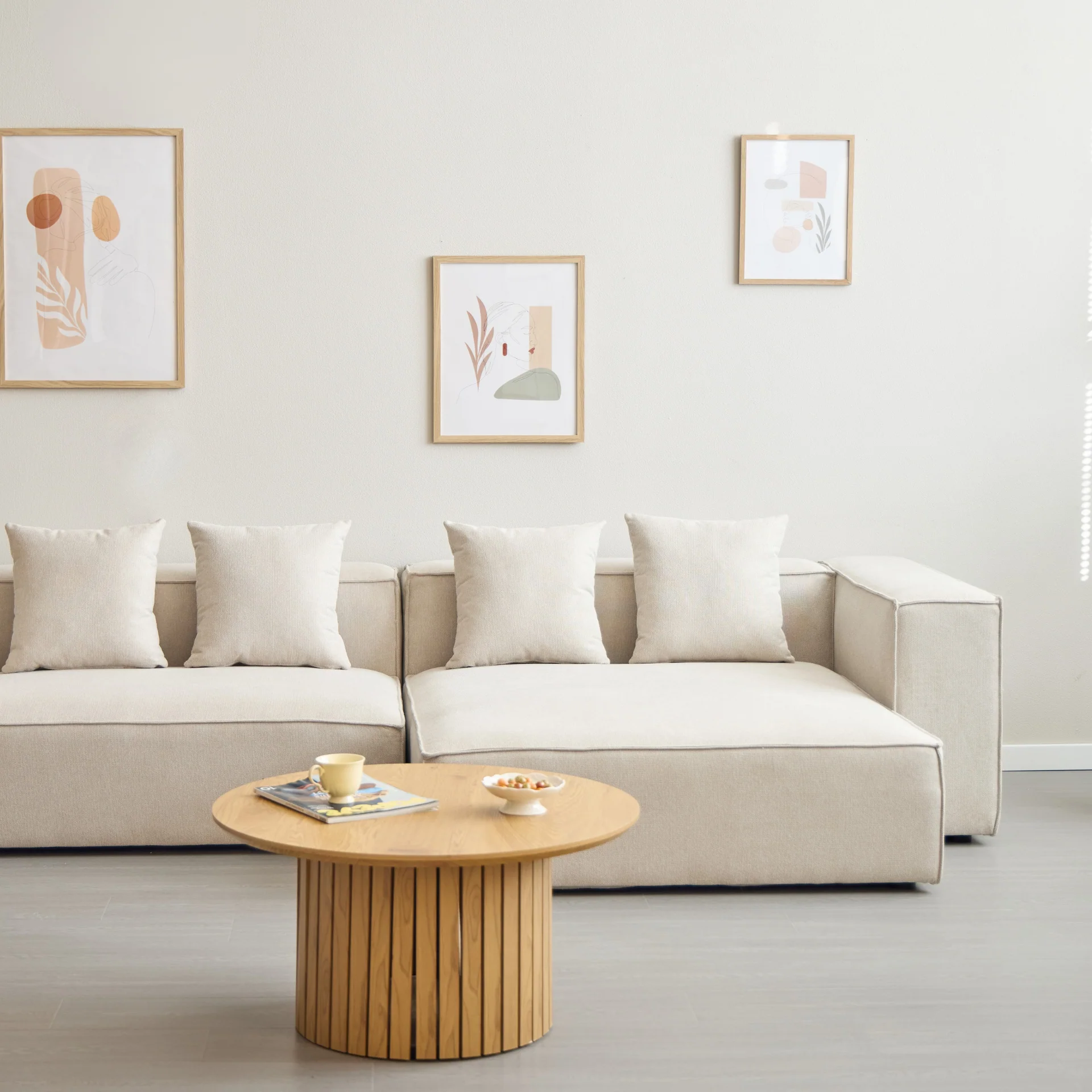 Sammie - kudden i beige - Image 2
