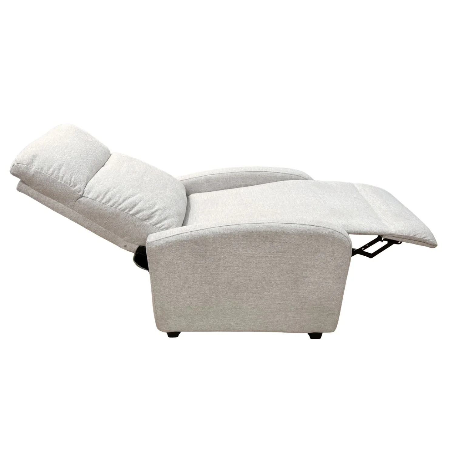 Silas fåtölj i beige med tiltfunktion och benstöd - Image 3