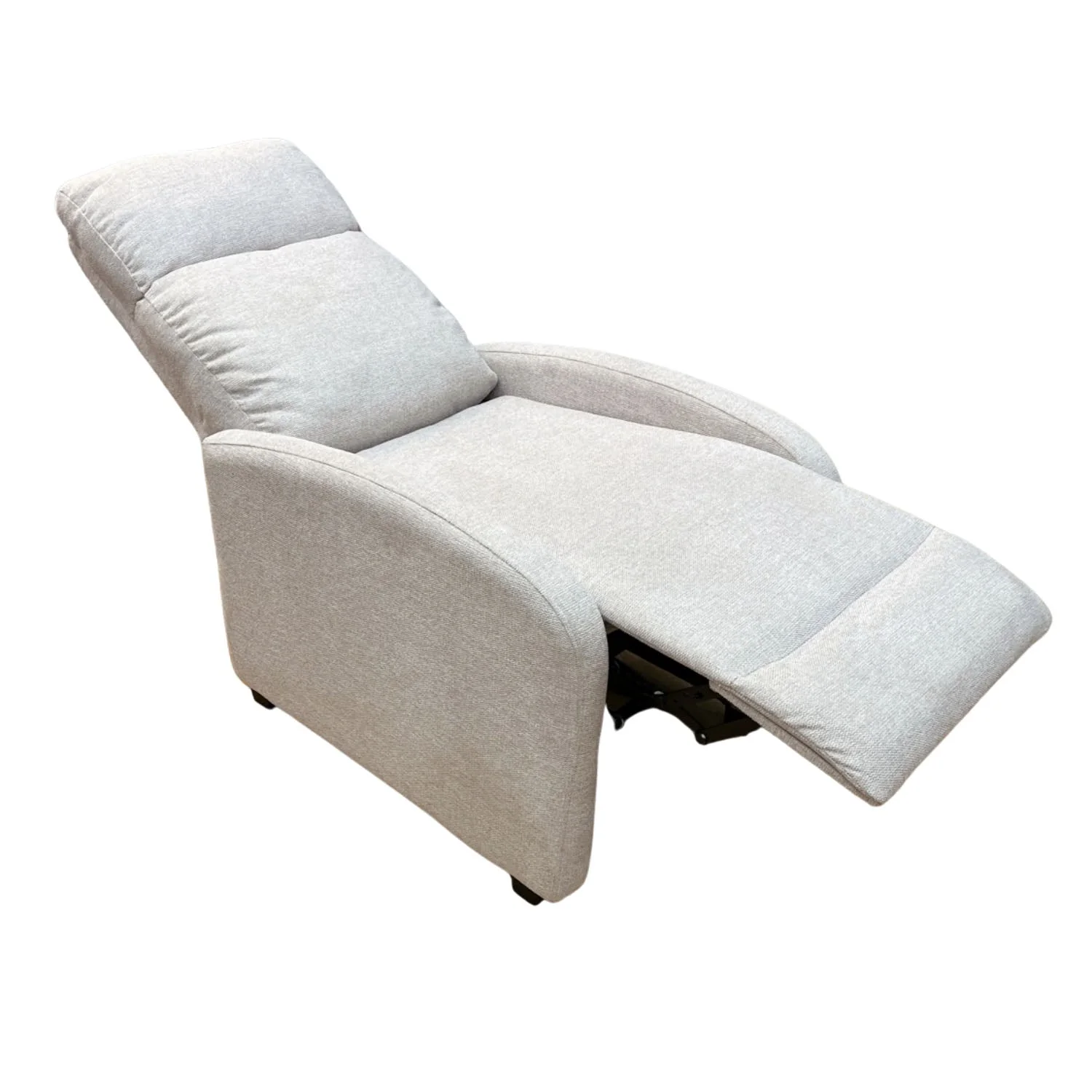 Silas fåtölj i beige med tiltfunktion och benstöd - Image 5
