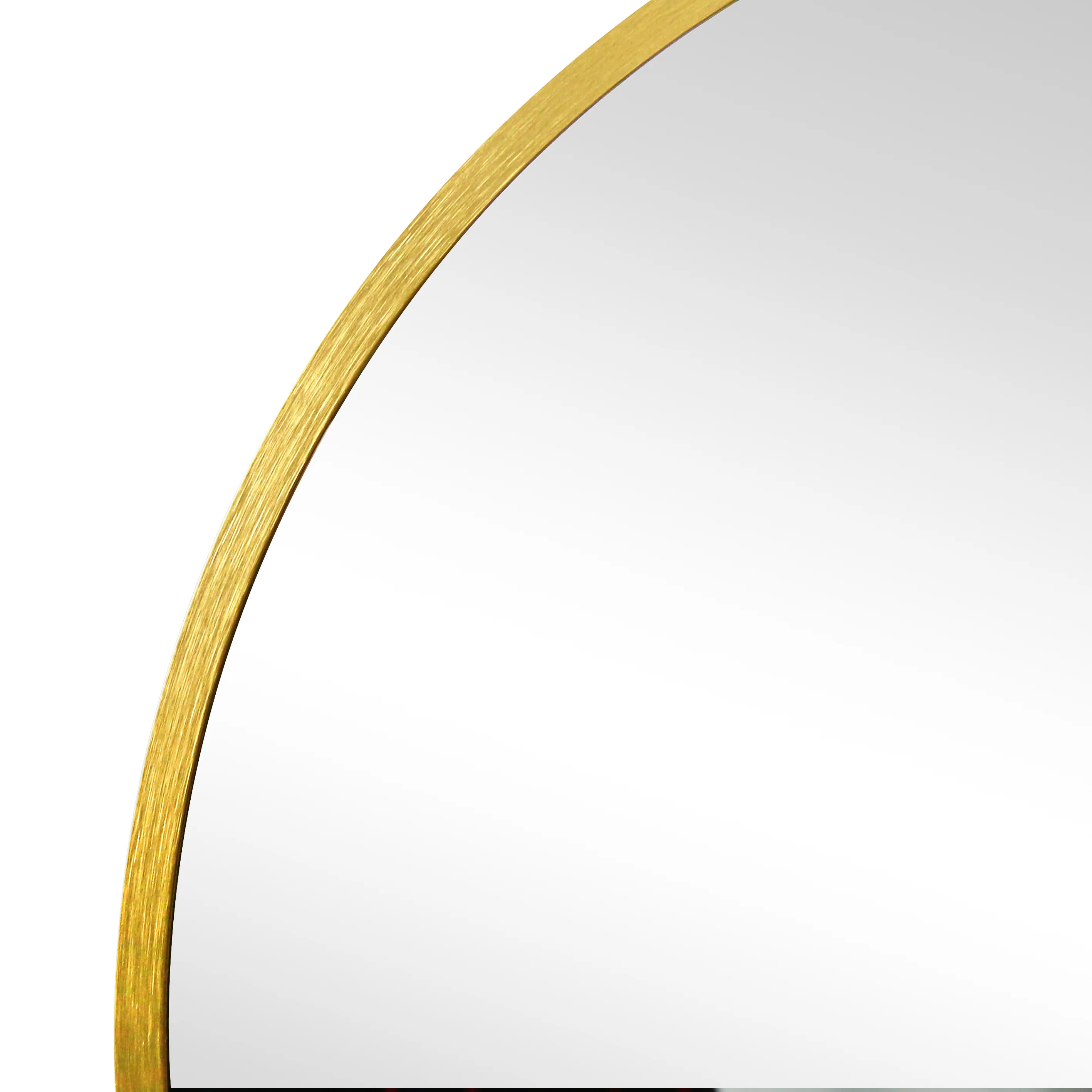 Sofie - Spegel oval med ram i mässing/guld 50 x 80 cm - Image 6