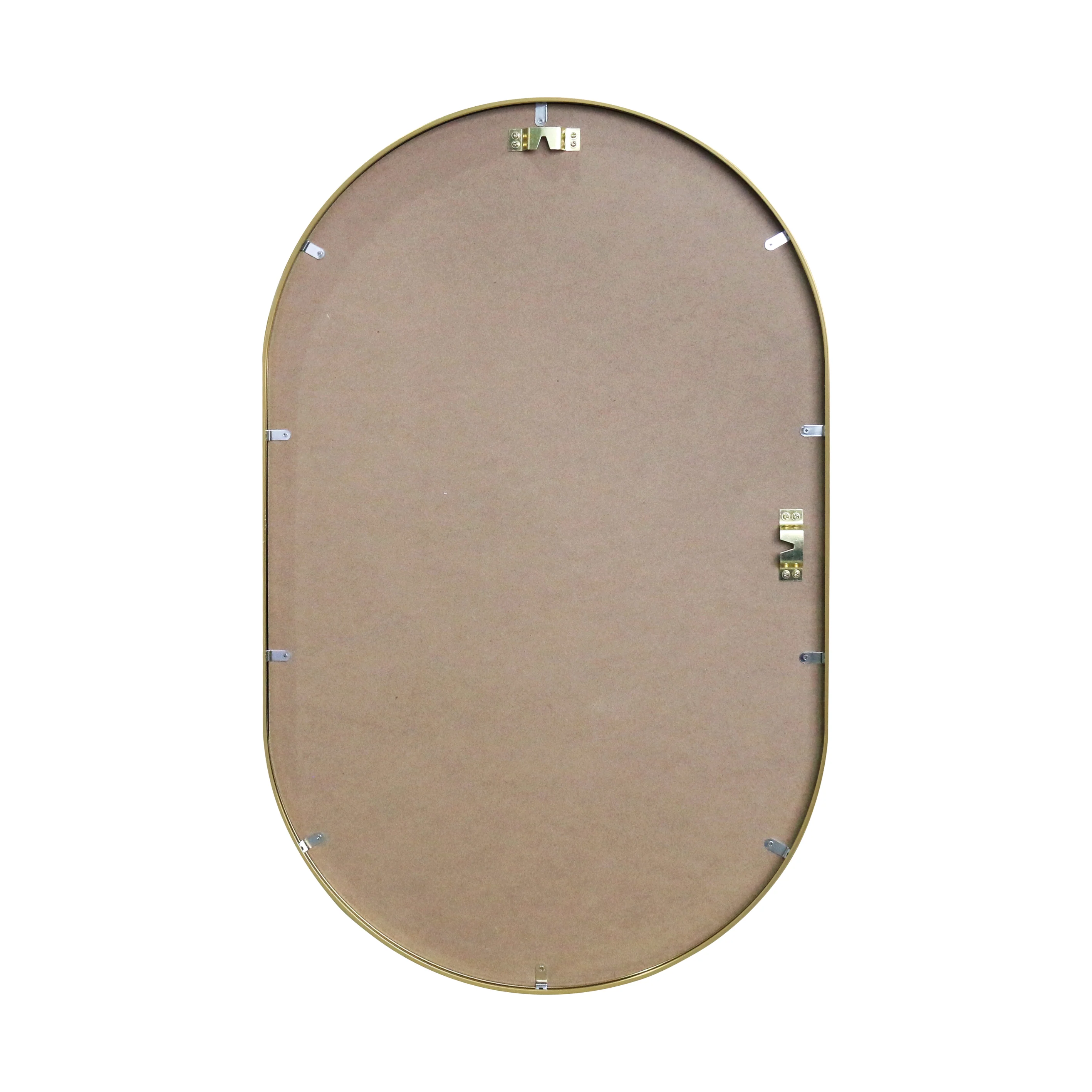 Sofie - Spegel oval med ram i mässing/guld 50 x 80 cm - Image 7