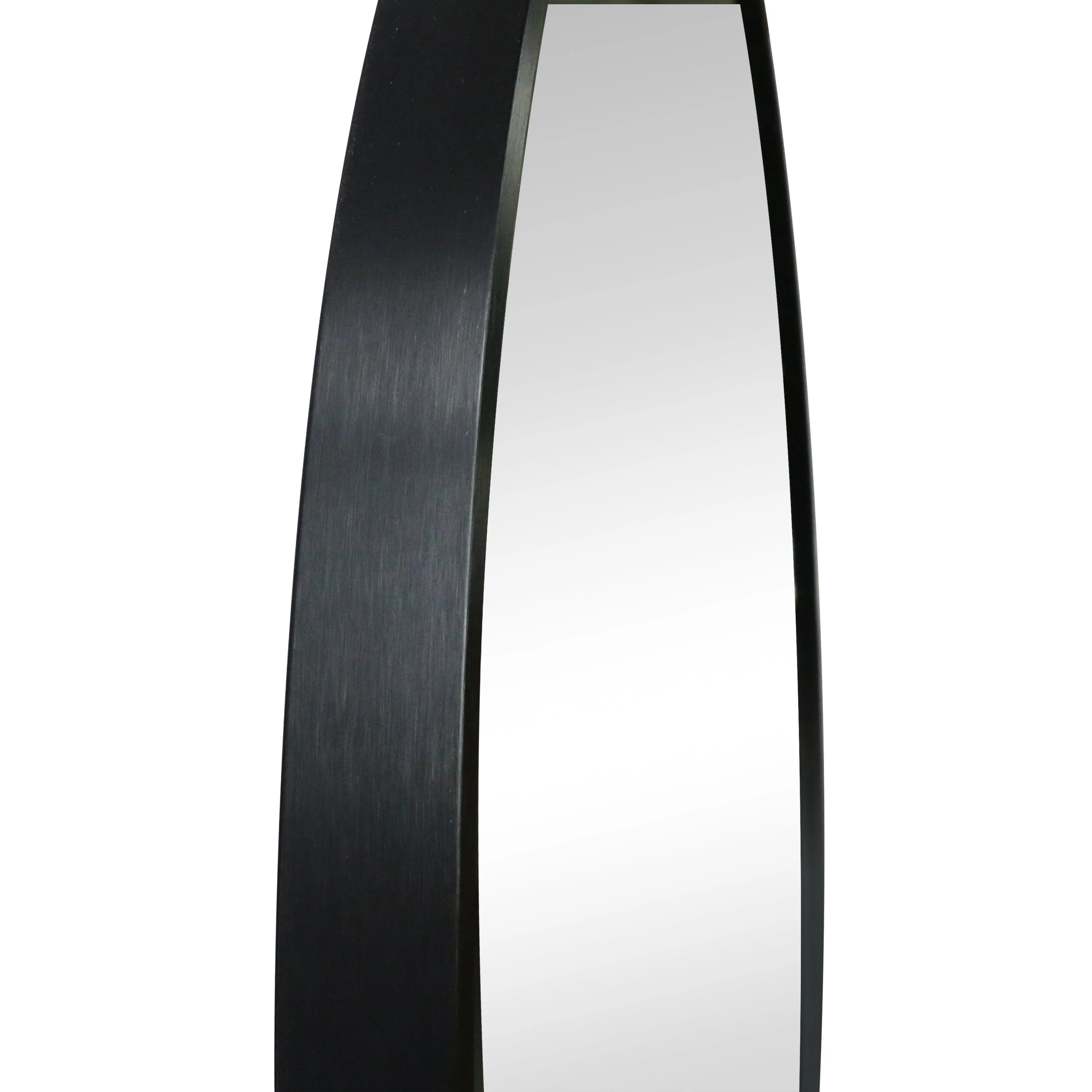 Sofie - Spegel oval med ram i svart 50 x 80 cm - Image 4