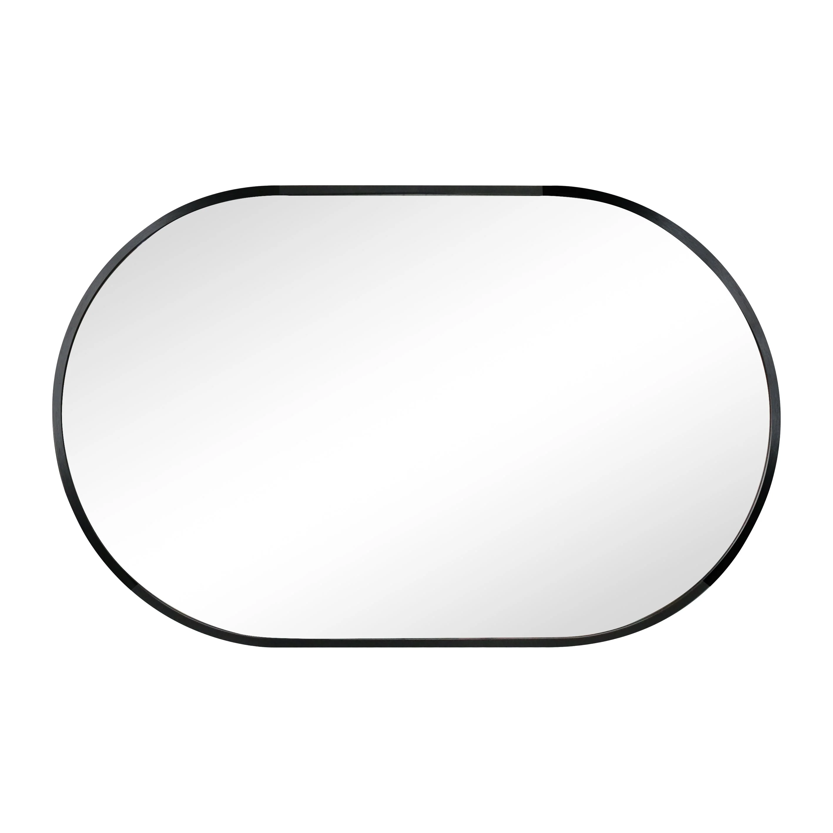Sofie - Spegel oval med ram i svart 50 x 80 cm - Image 5