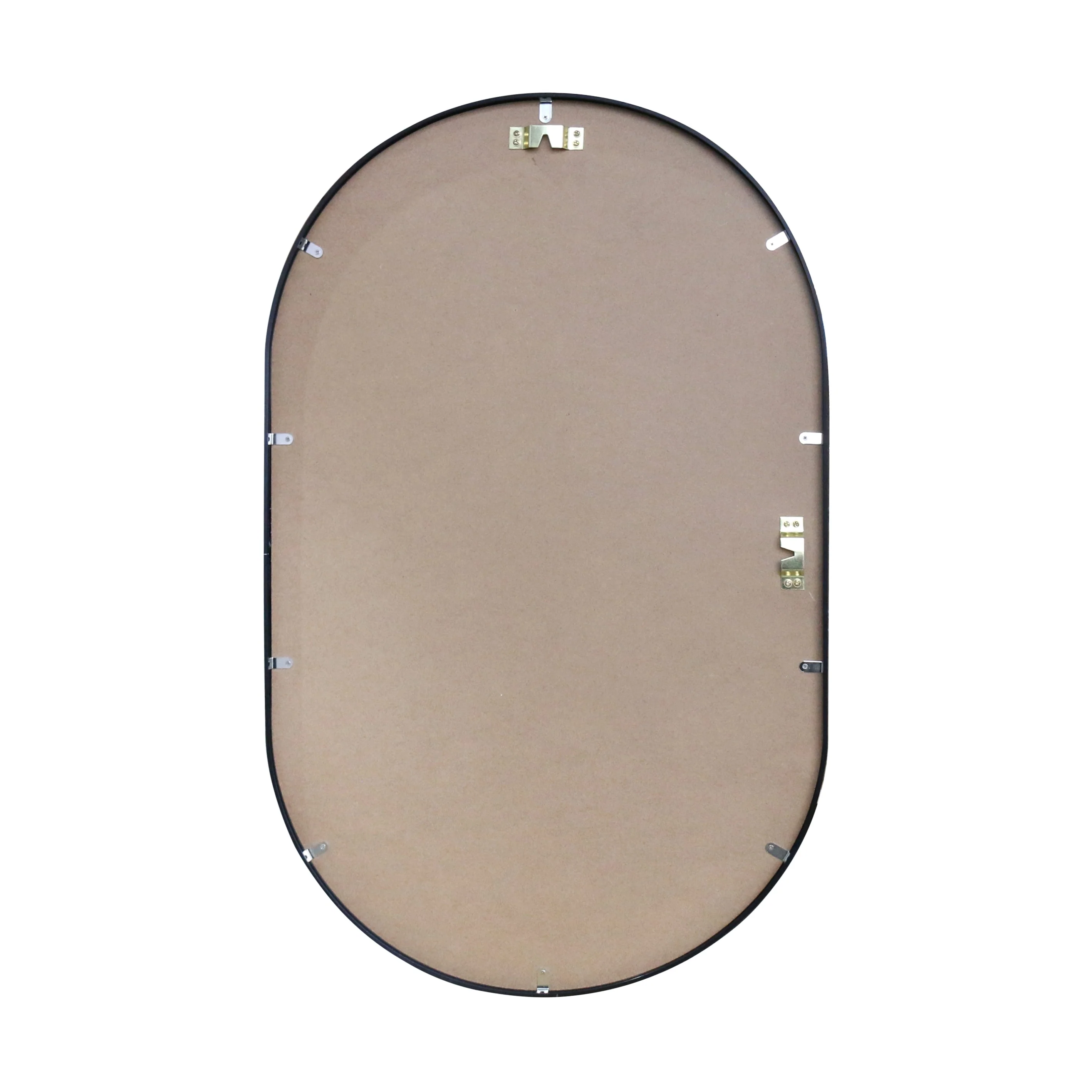 Sofie - Spegel oval med ram i svart 50 x 80 cm - Image 6