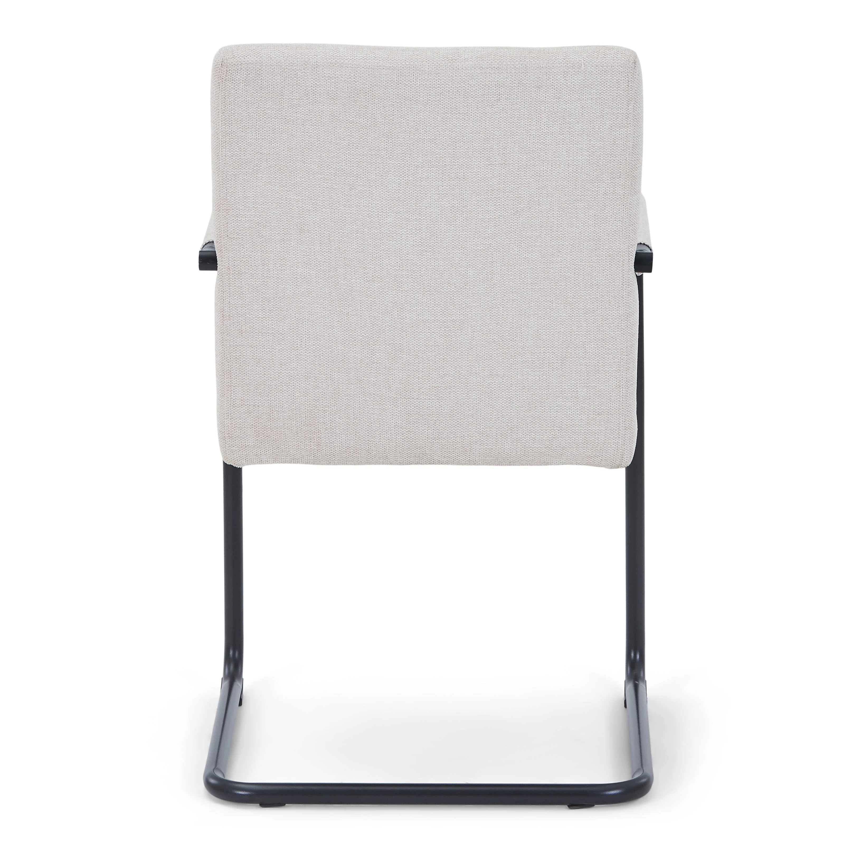 Tessa matstol i beige textil - Image 3