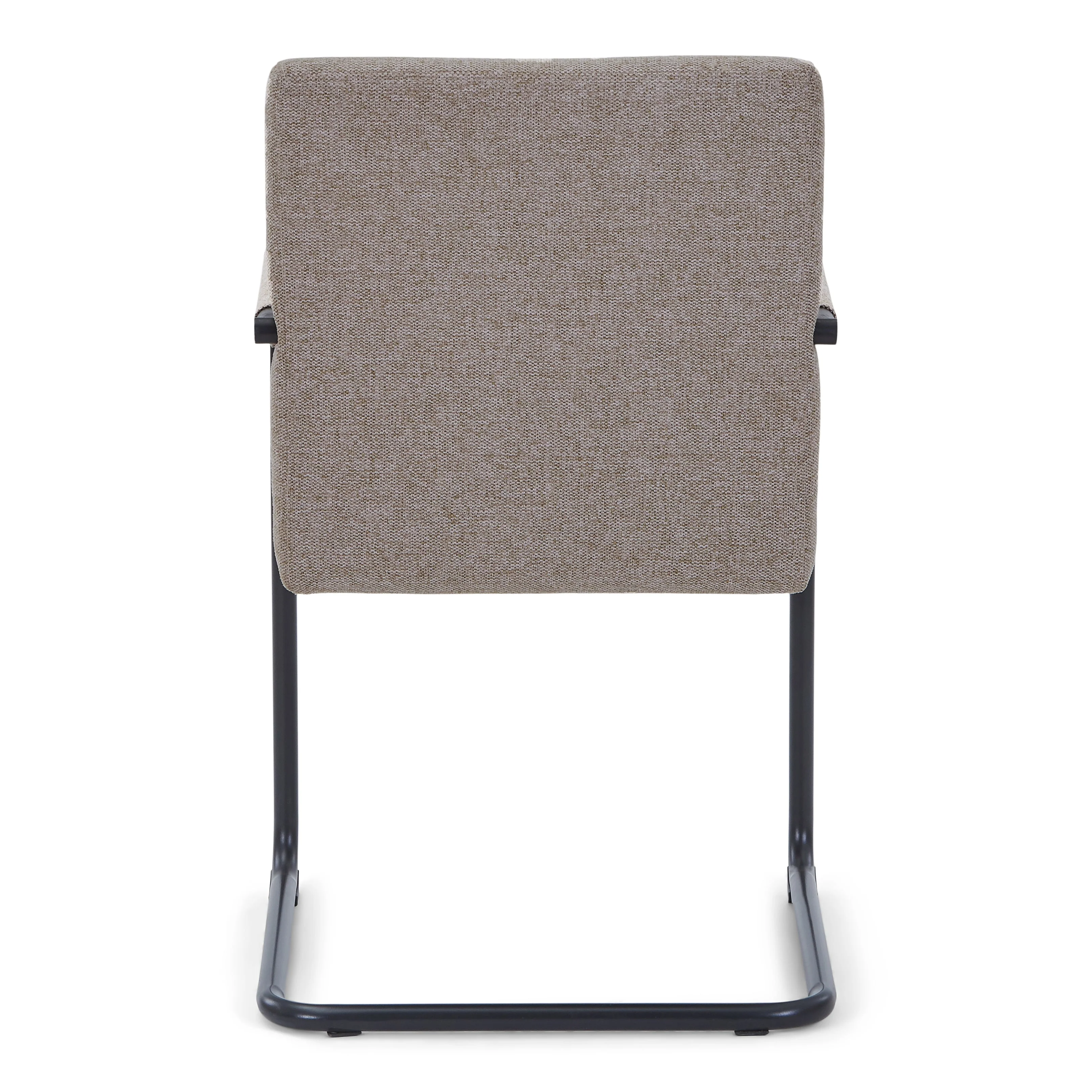 Tessa matstol i sand textil - Image 3