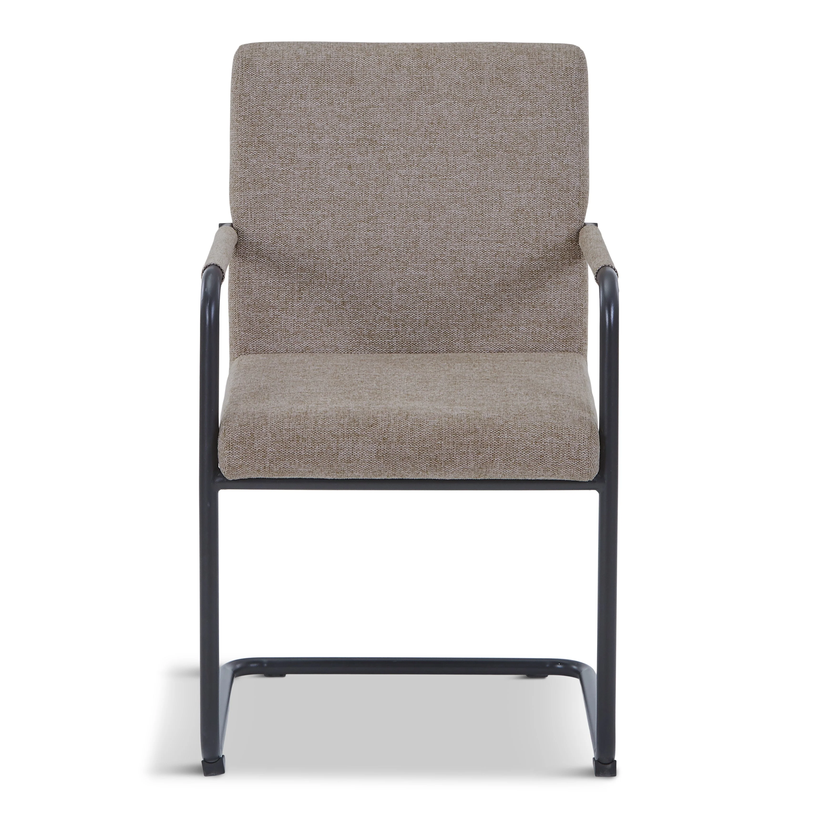 Tessa matstol i sand textil - Image 5